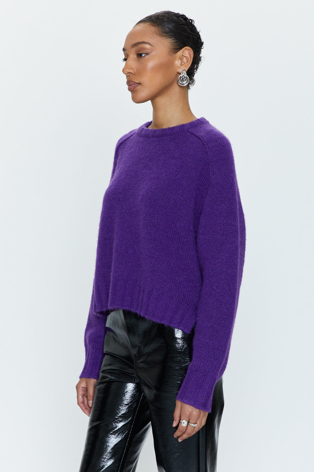 Adina Every Day Sweater - Lila Purple
            
              Sale